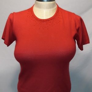❤Ladies lovely red sweater top❤